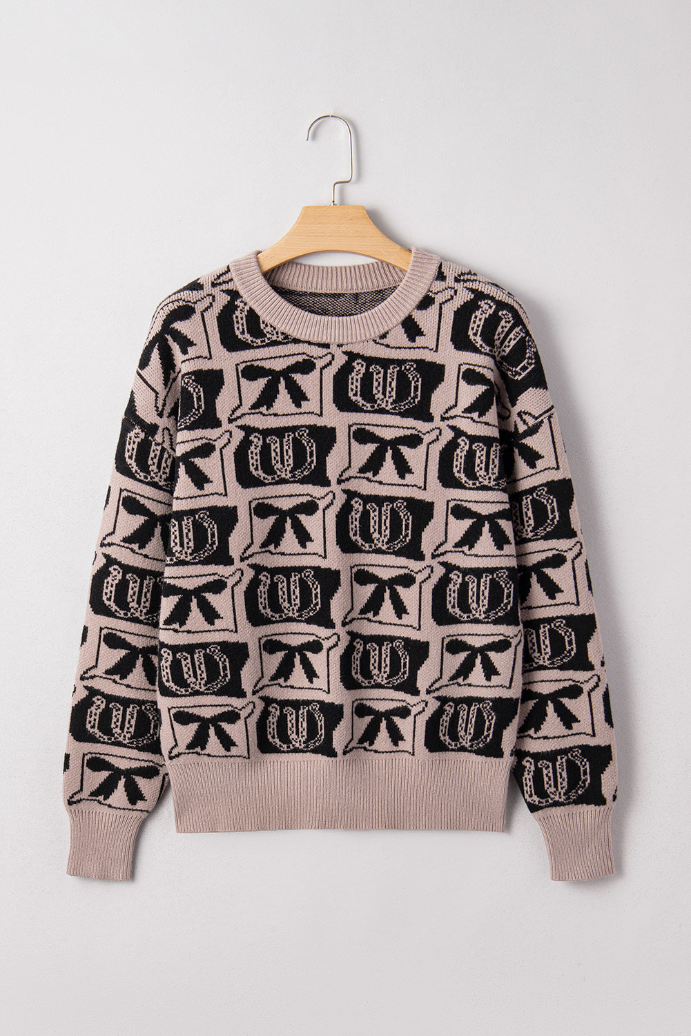 Hitched & Lucky Horseshoe Sweater