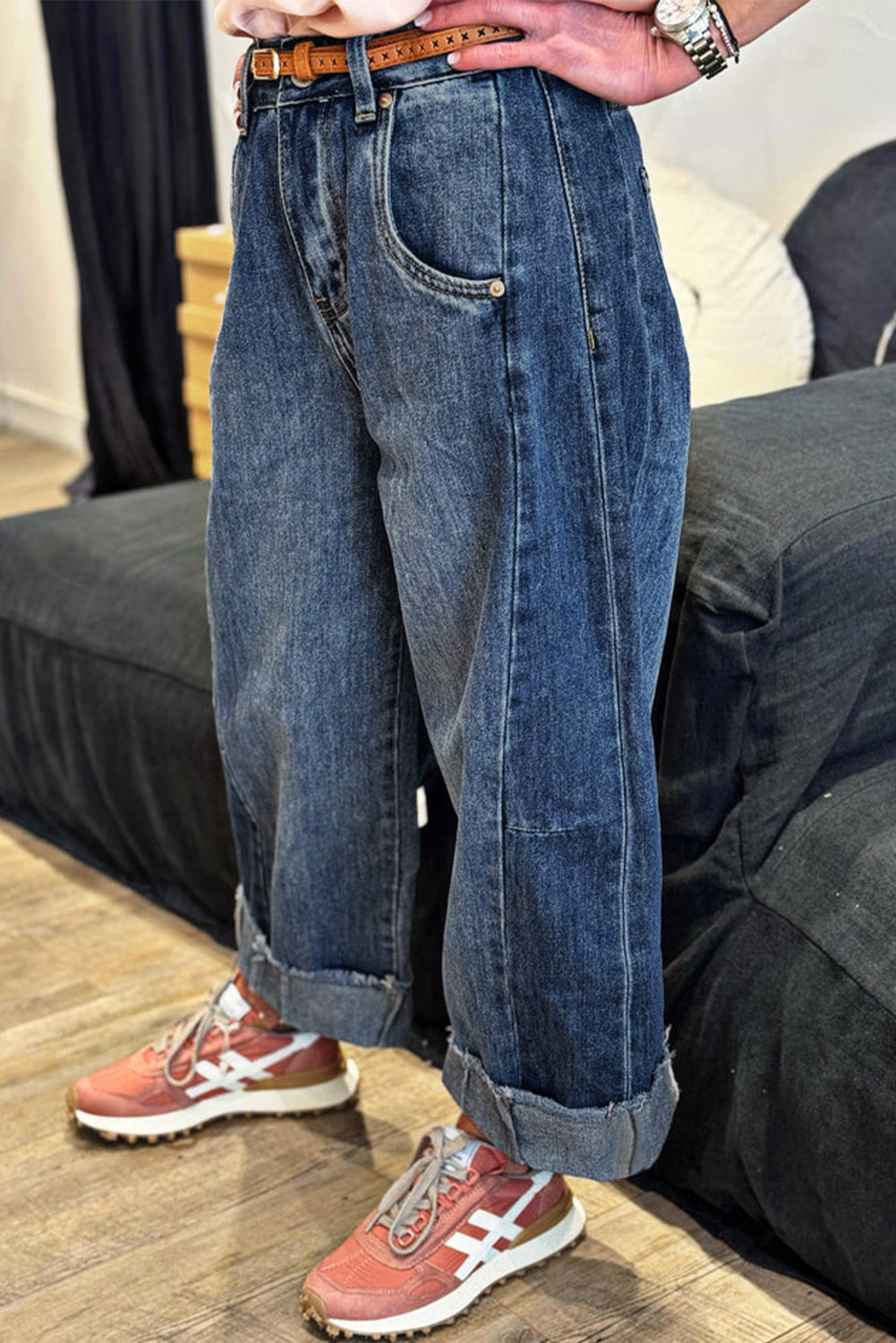 City Lights High-Rise Wide Leg Jeans