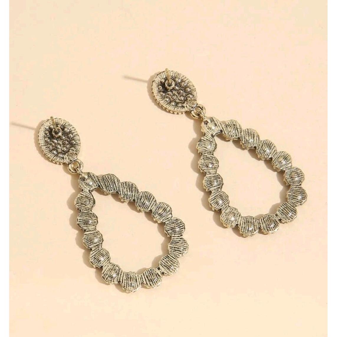 Shining Bright In The Night Drop Earrings