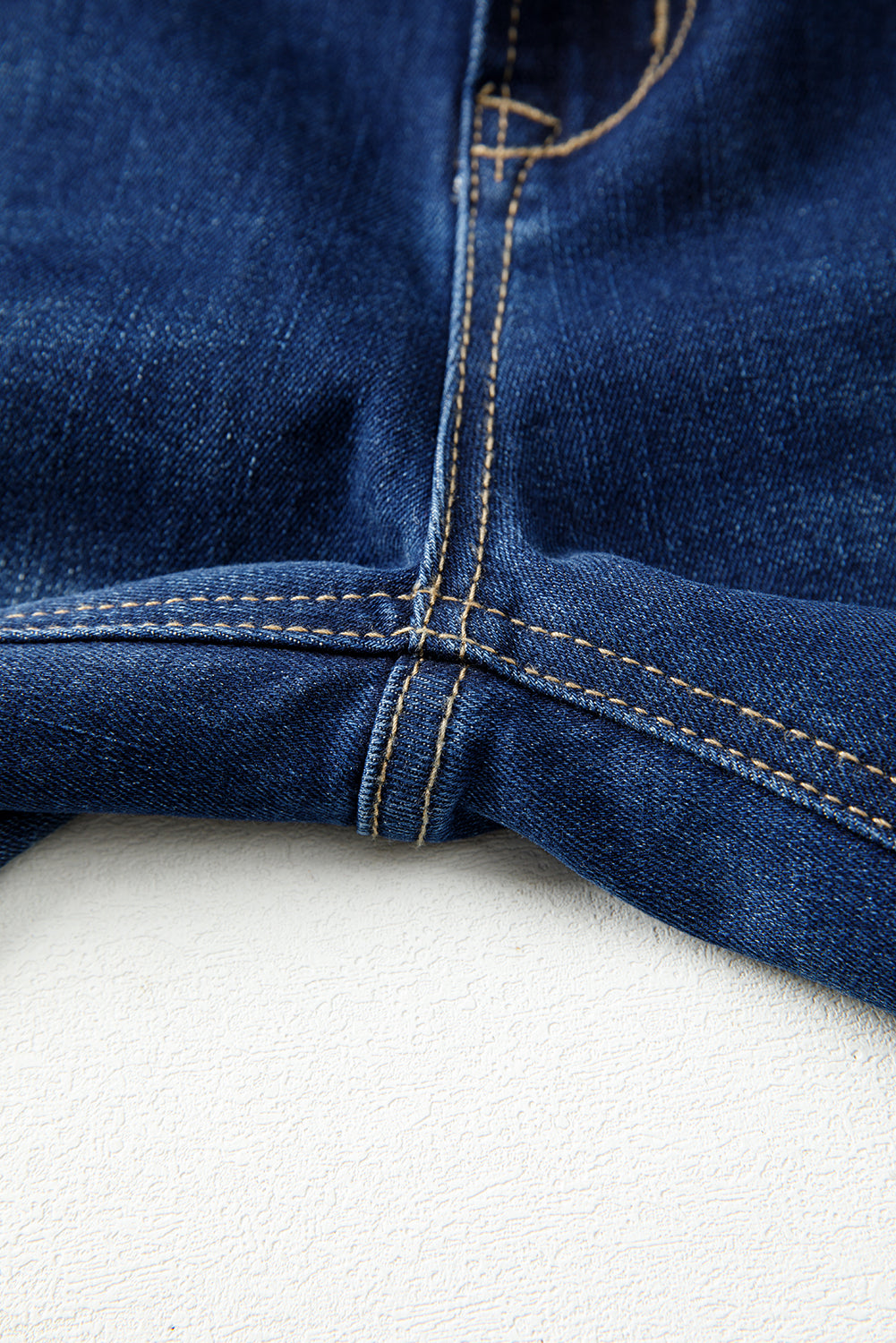 Sail Blue Western Stitch Bootcut Jeans – Dark Wash Women’s Denim with Patched Pockets