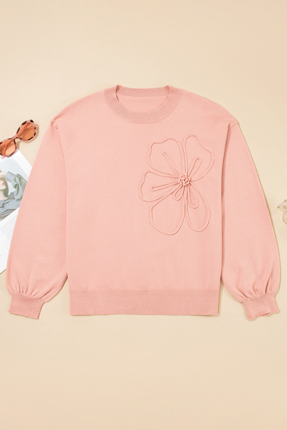 Bloom & Cozy Bubble Sleeve Sweater