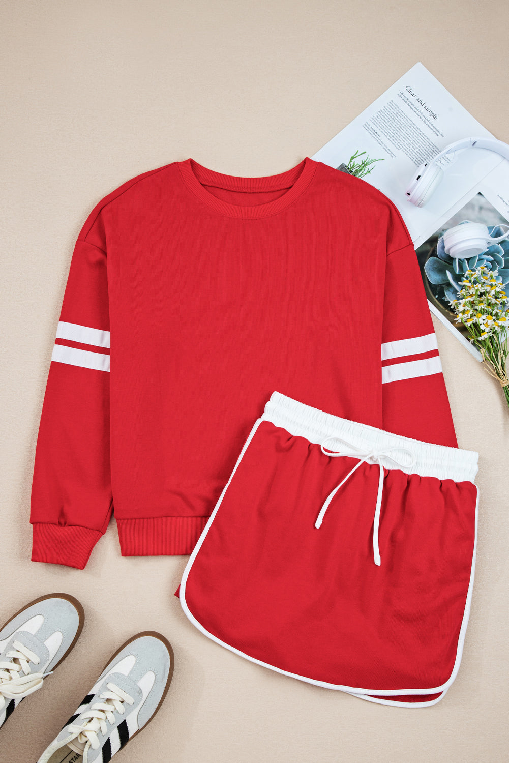 Prep Squad Pullover & Skirt Set