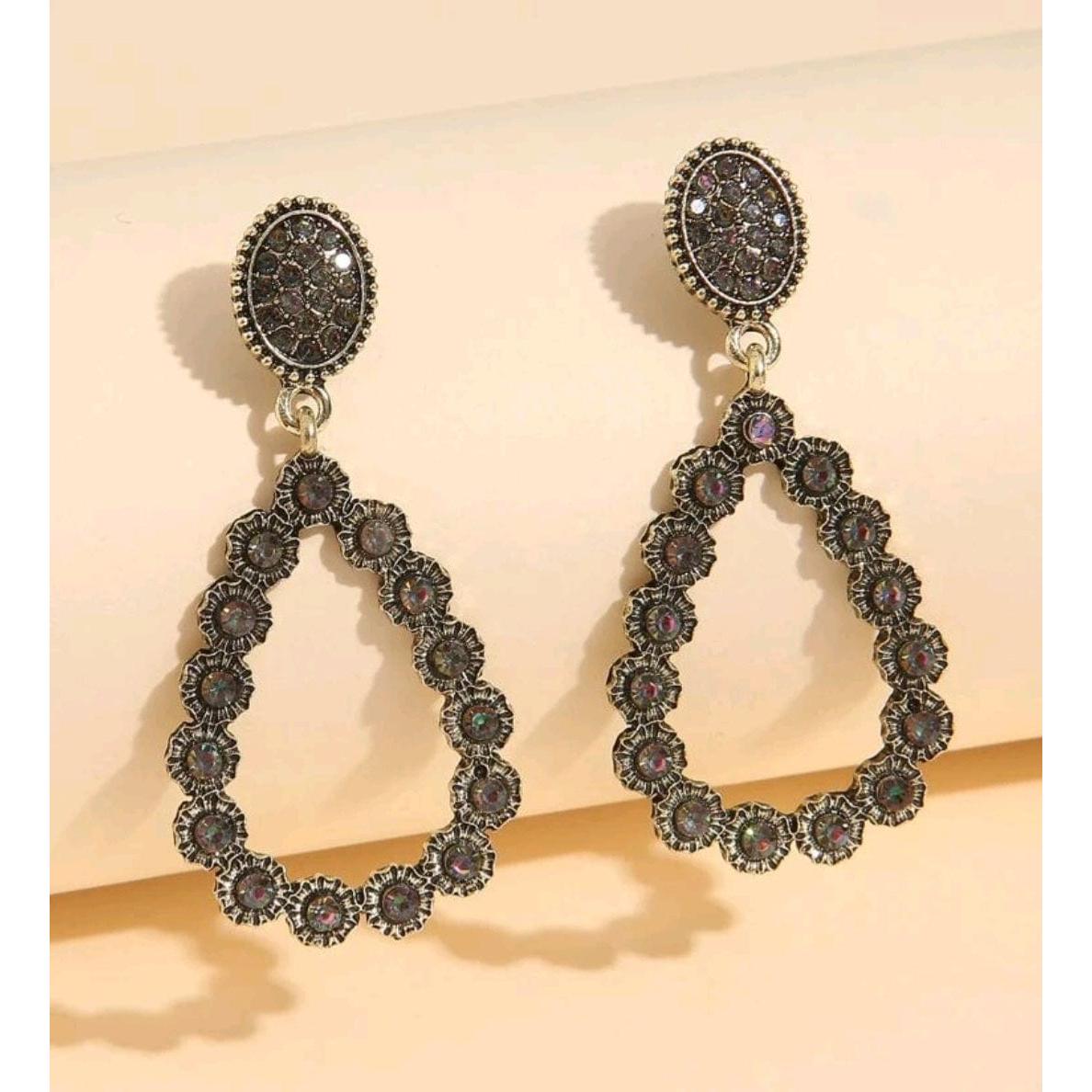 Shining Bright In The Night Drop Earrings