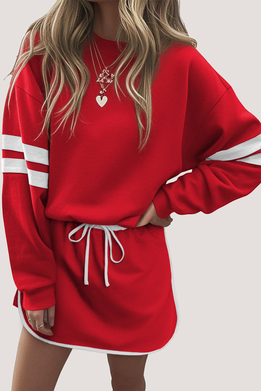 Prep Squad Pullover & Skirt Set