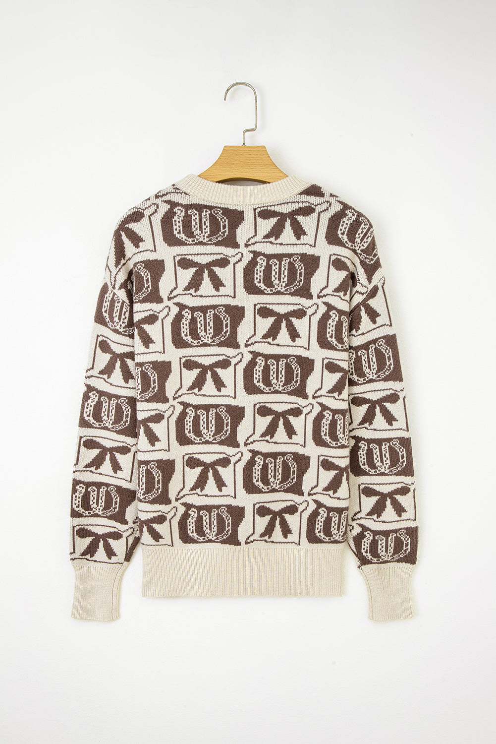 Hitched & Lucky Horseshoe Sweater