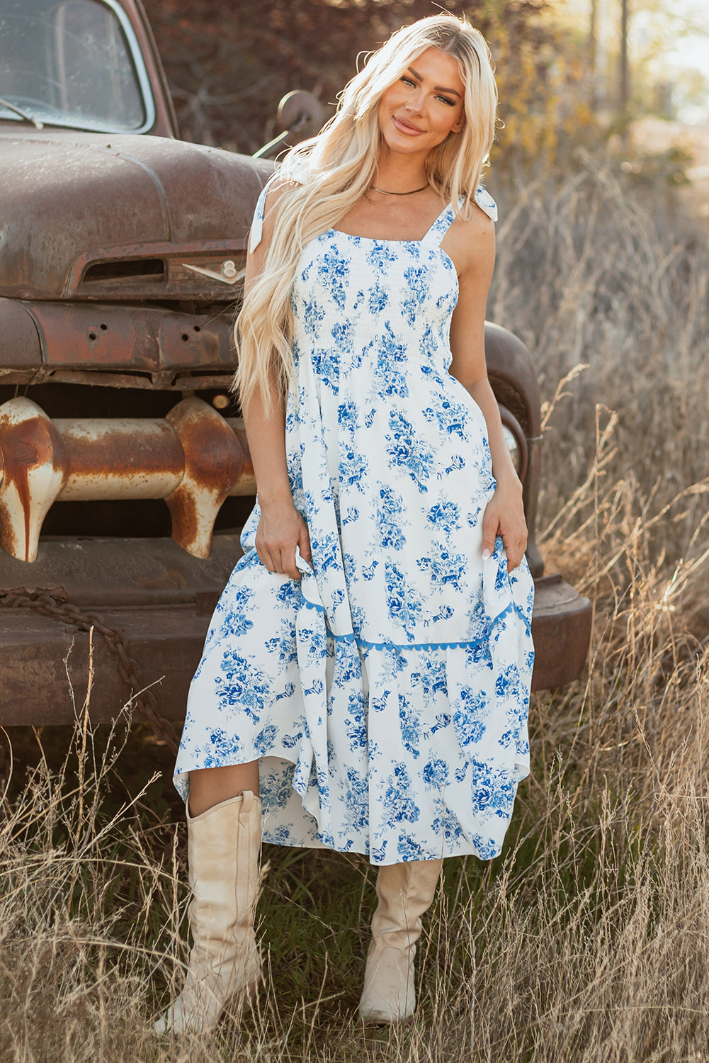 Bluebell Breeze Maxi Dress
