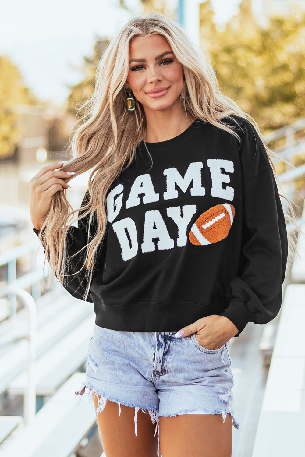 Bleacher Babe GAME DAY Pullover Sweatshirt