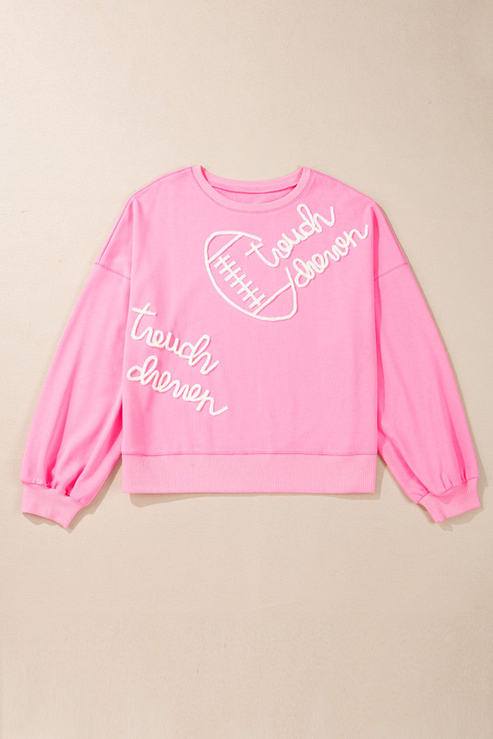 Blush Blitz Sweatshirt - The Bling Barn western fashion jewelry