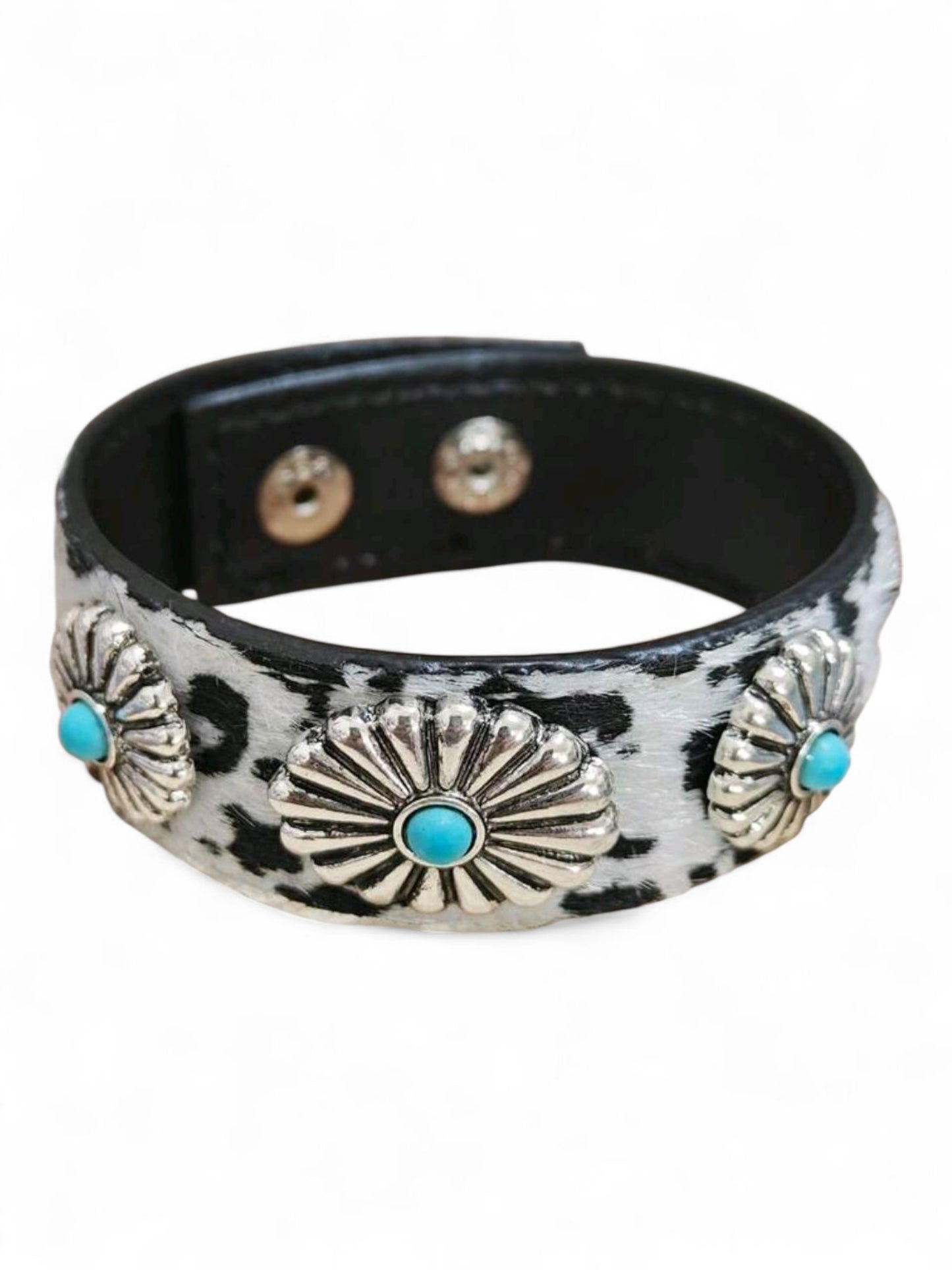 Western Concho Snap Cuff