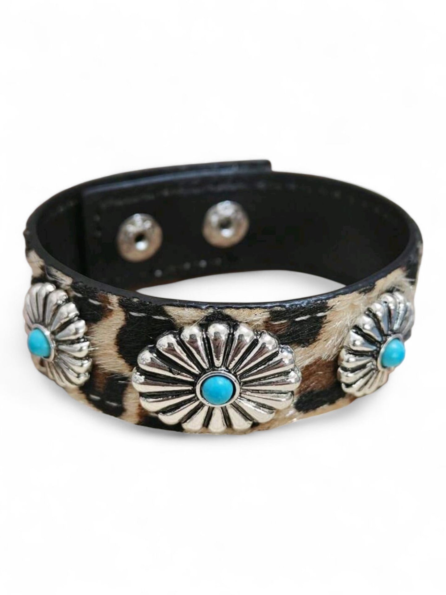Western Concho Snap Cuff