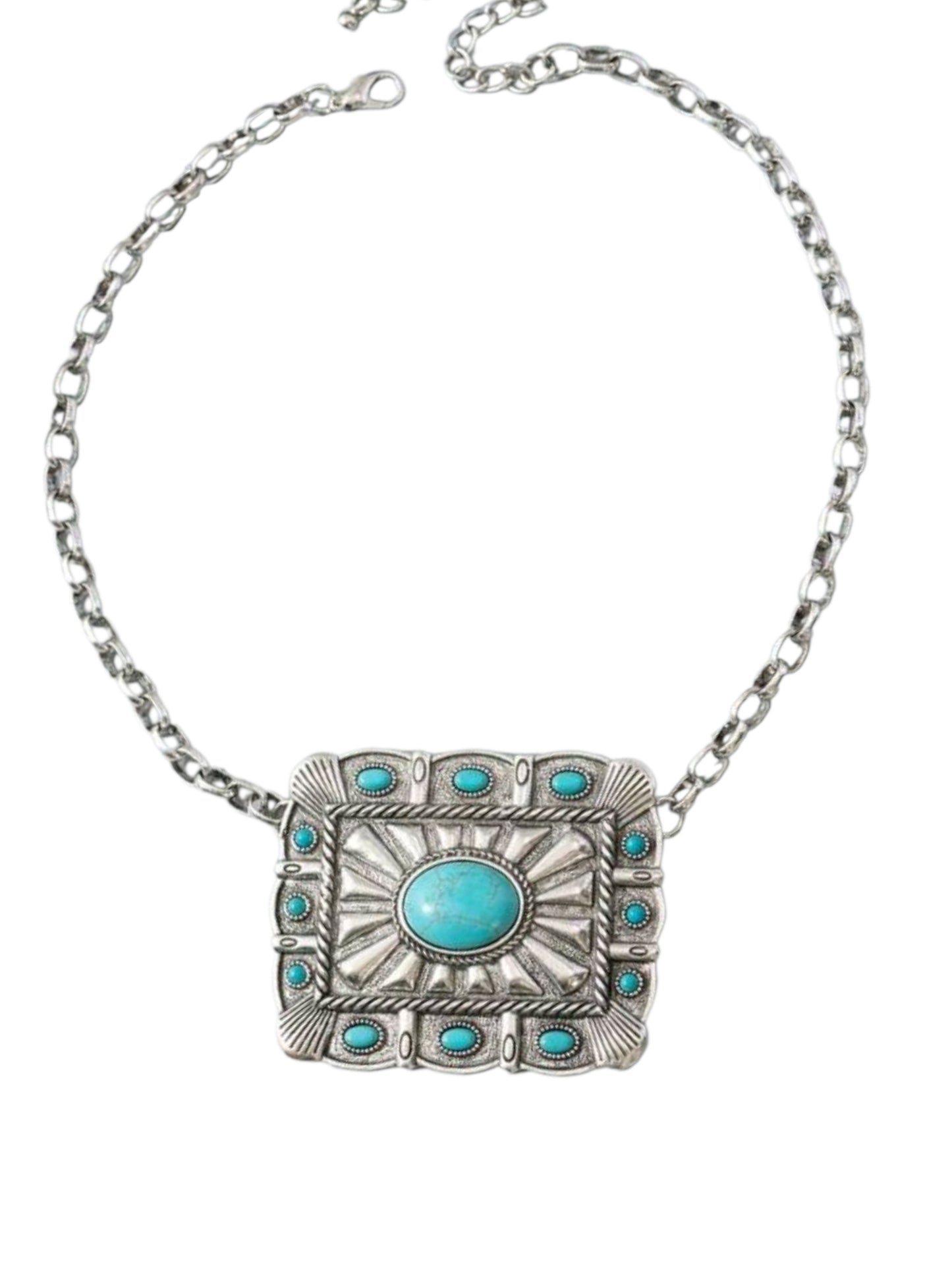 Desert Royalty Concho Pendant