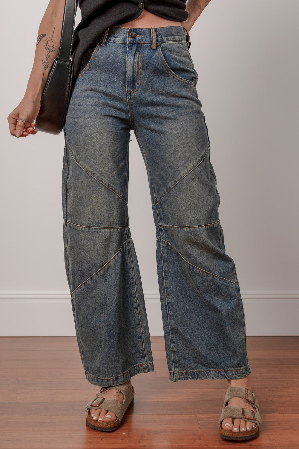 Dusty Trail Stitch Jeans