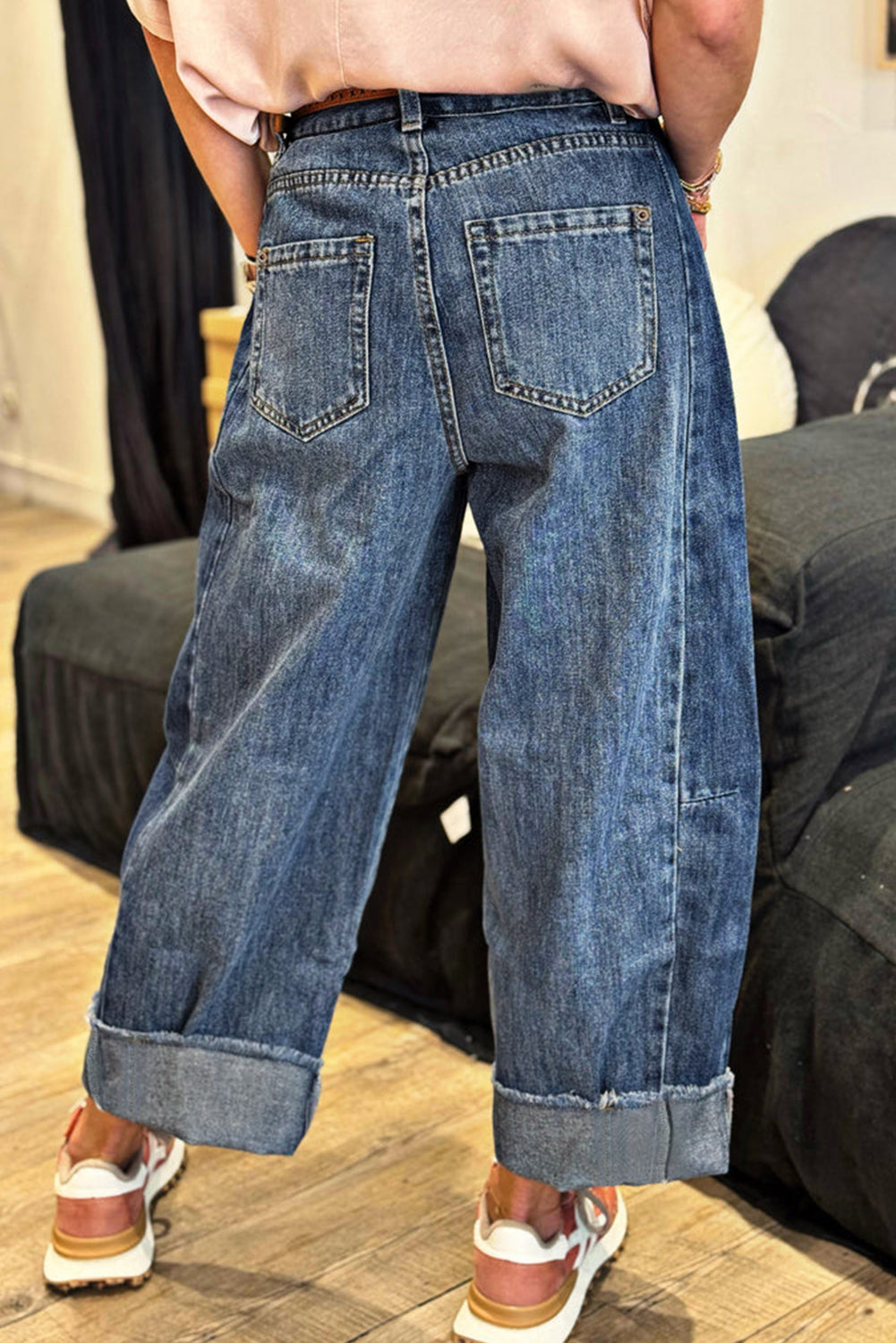 City Lights High-Rise Wide Leg Jeans
