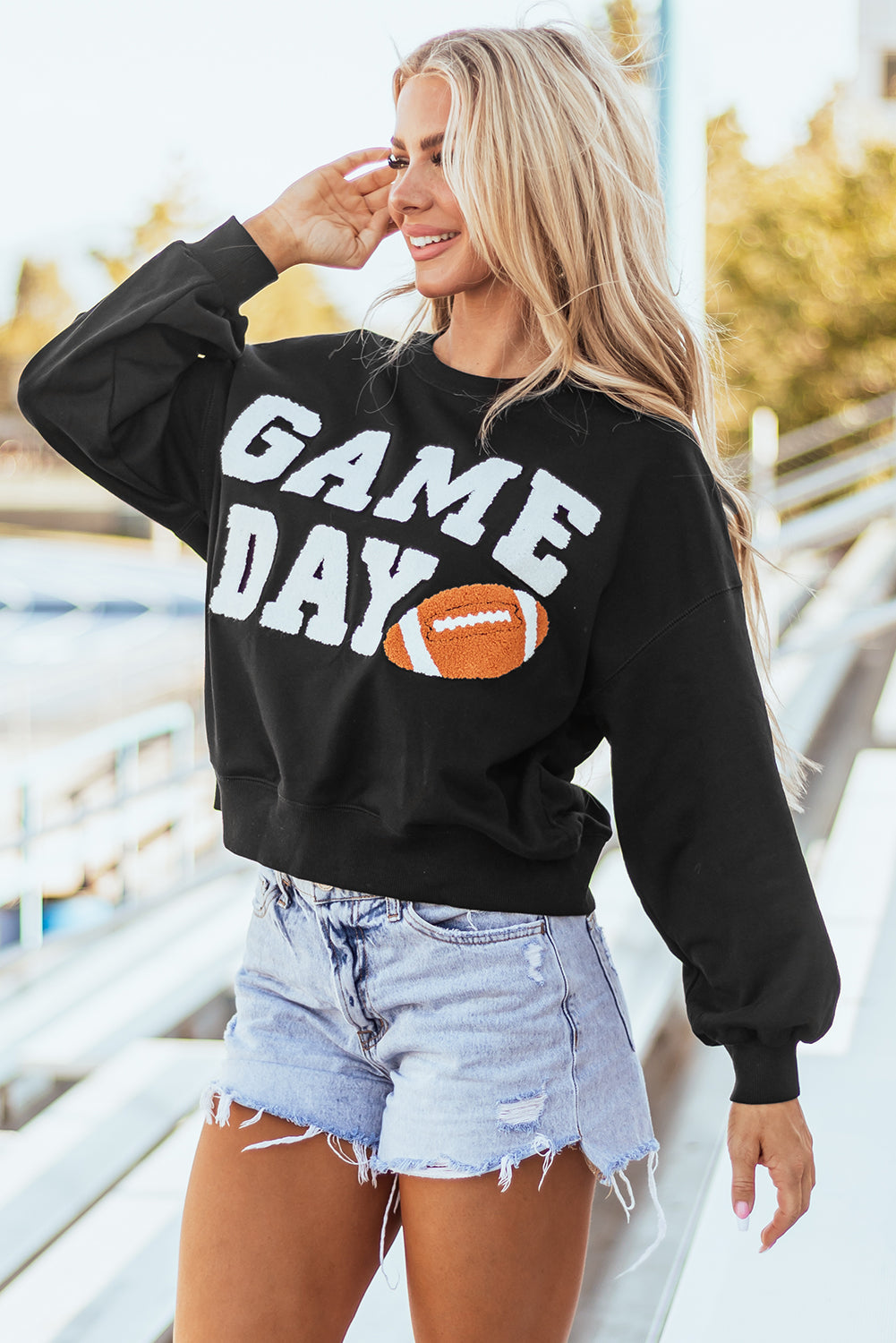 Bleacher Babe GAME DAY Pullover Sweatshirt