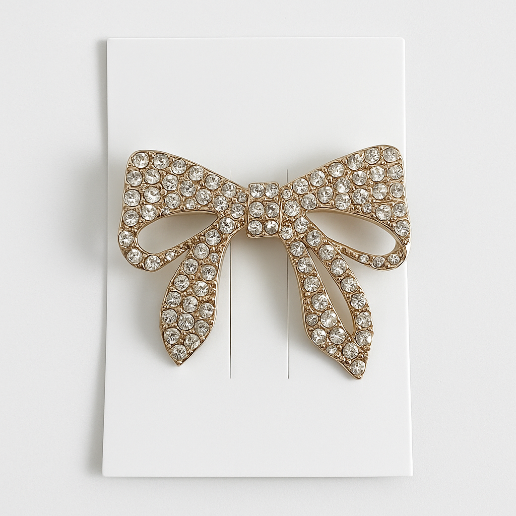 Wrapped Up in Rhinestones and Pearls 2 Piece Hair Pin Set