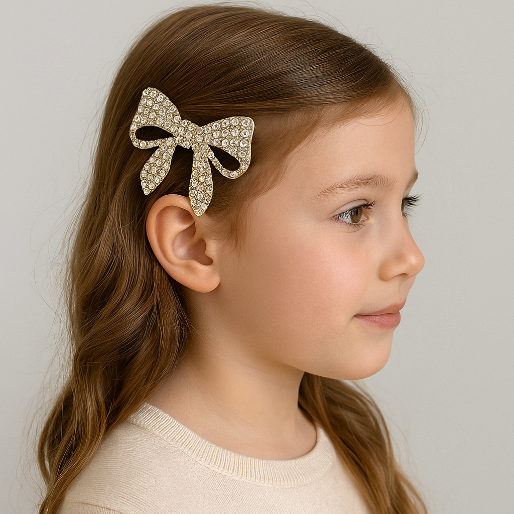 Wrapped Up in Rhinestones and Pearls 2 Piece Hair Pin Set