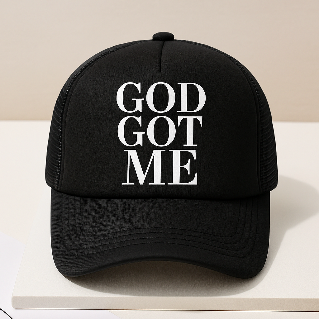God Got Me Snapback Trucker Hat