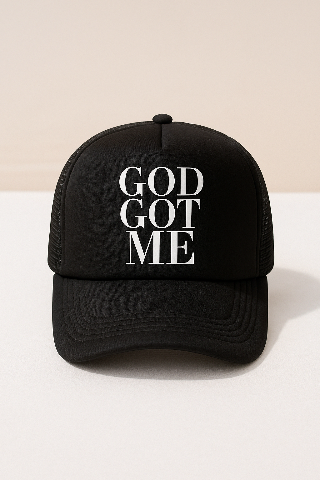 God Got Me Snapback Trucker Hat