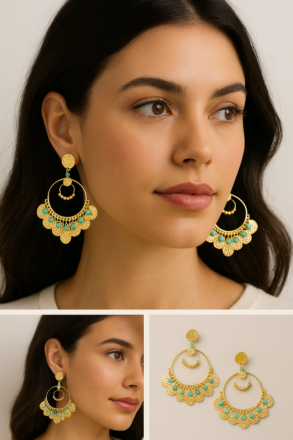 Earnest Drop Earring in GOLD
