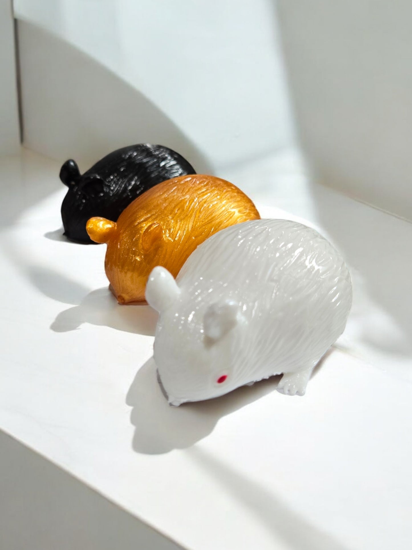 Halloween Style Splat & Squeeze Rat Fidget