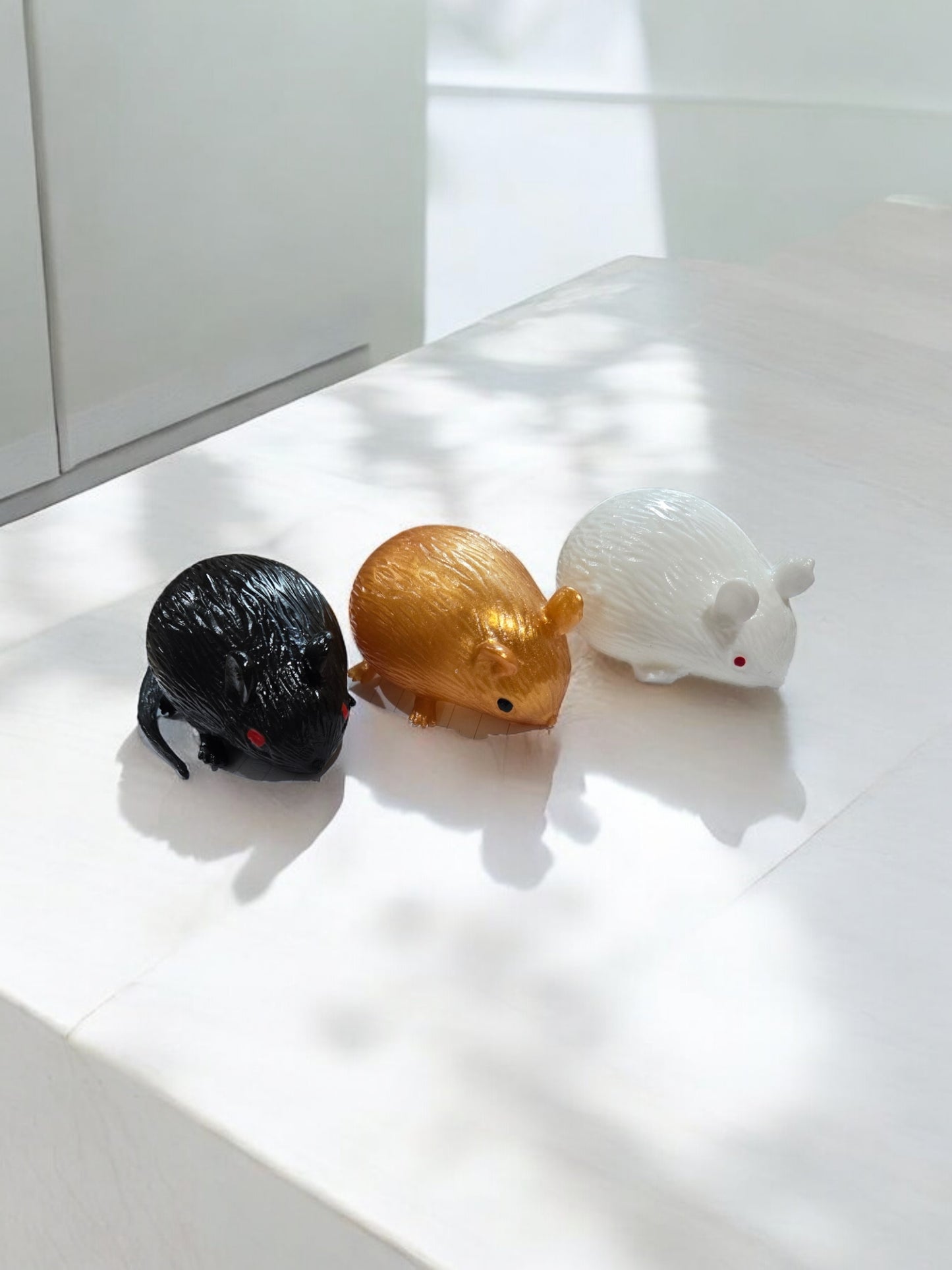 Halloween Style Splat & Squeeze Rat Fidget