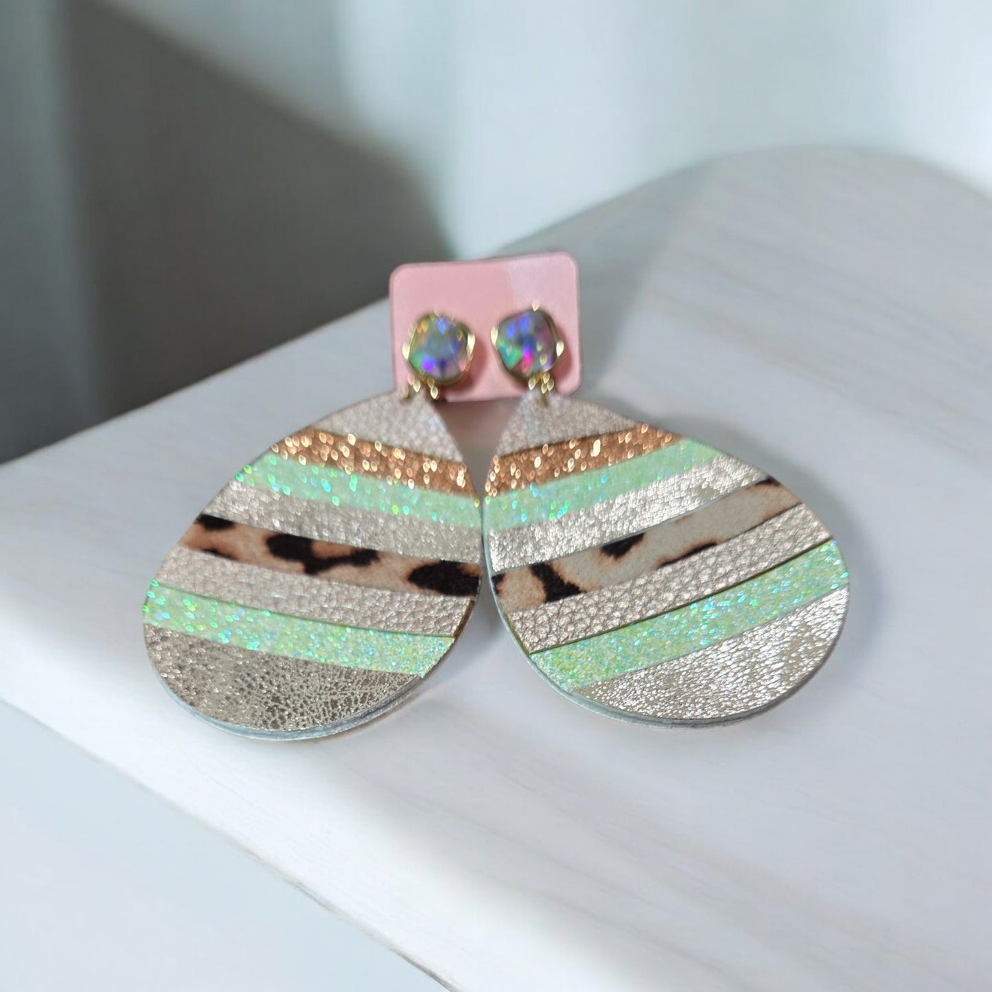 All Fun and Games Teardrop Earrings