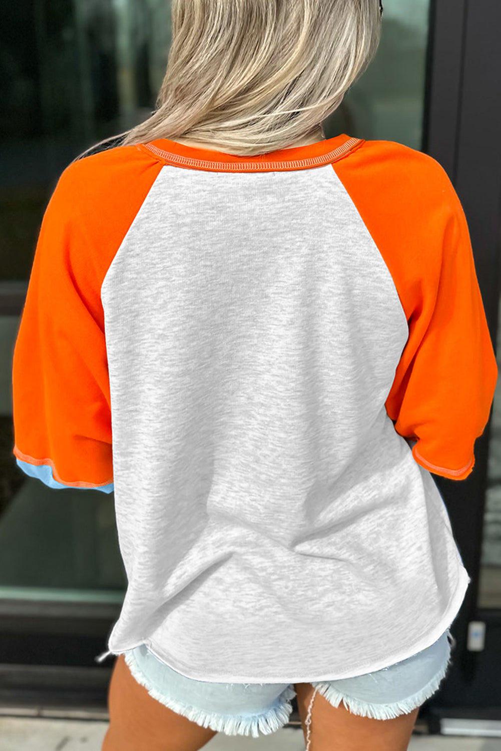 Oh My Gourd HELLO PUMPKIN Bubble Sleeve Pullover