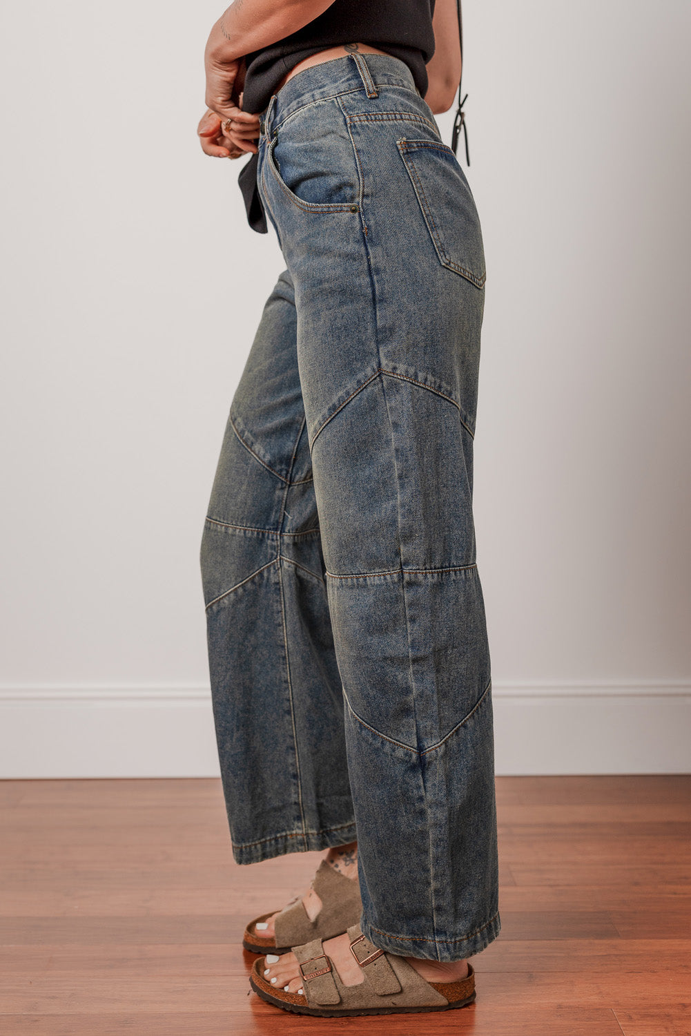 Dusty Trail Stitch Jeans