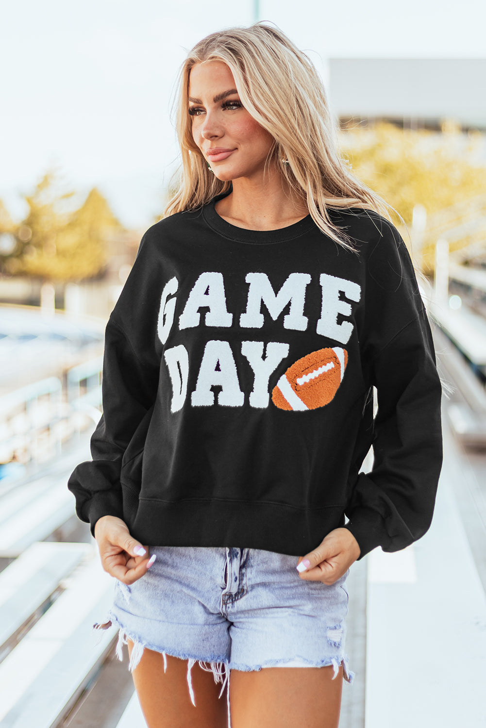 Bleacher Babe GAME DAY Pullover Sweatshirt