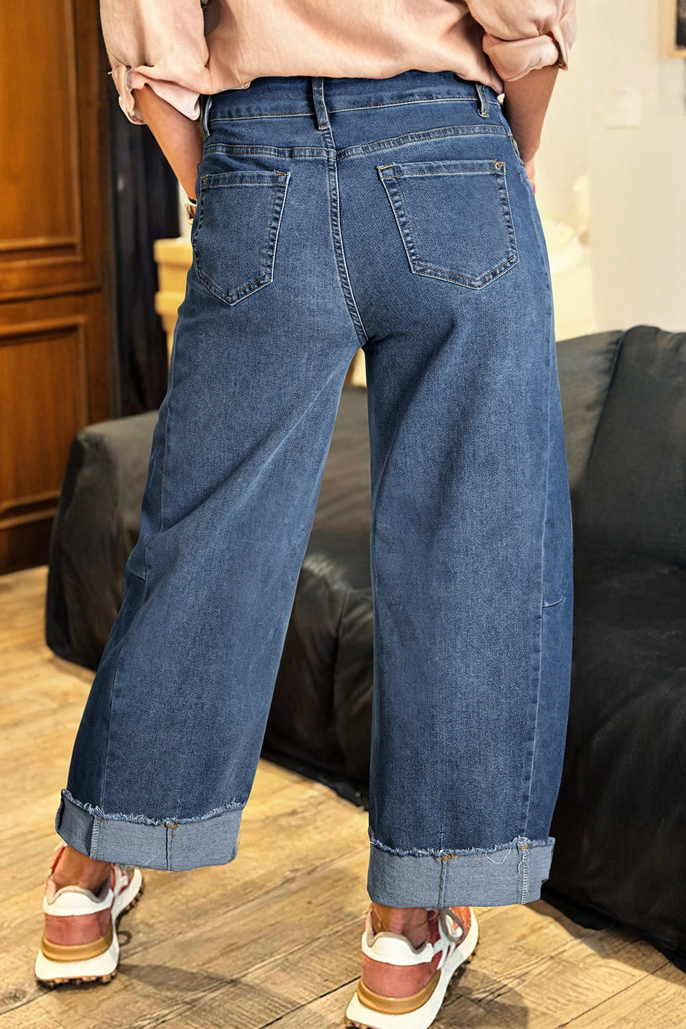 City Lights High-Rise Wide Leg Jeans