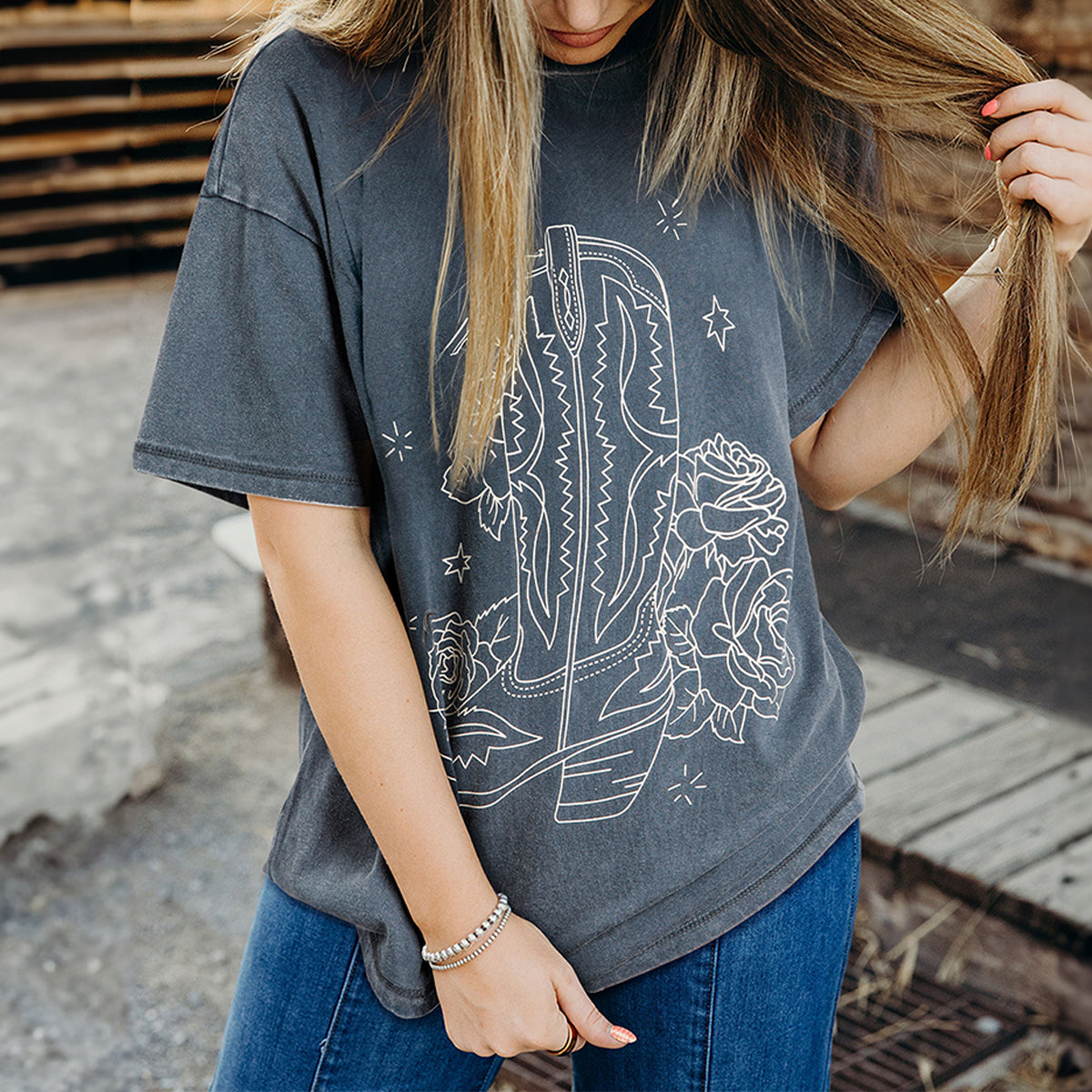 Boots & Bold Moves Graphic Tee