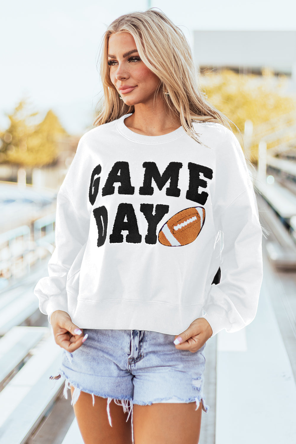 Bleacher Babe GAME DAY Pullover Sweatshirt
