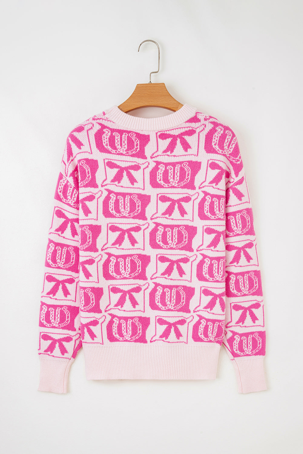 Hitched & Lucky Horseshoe Sweater