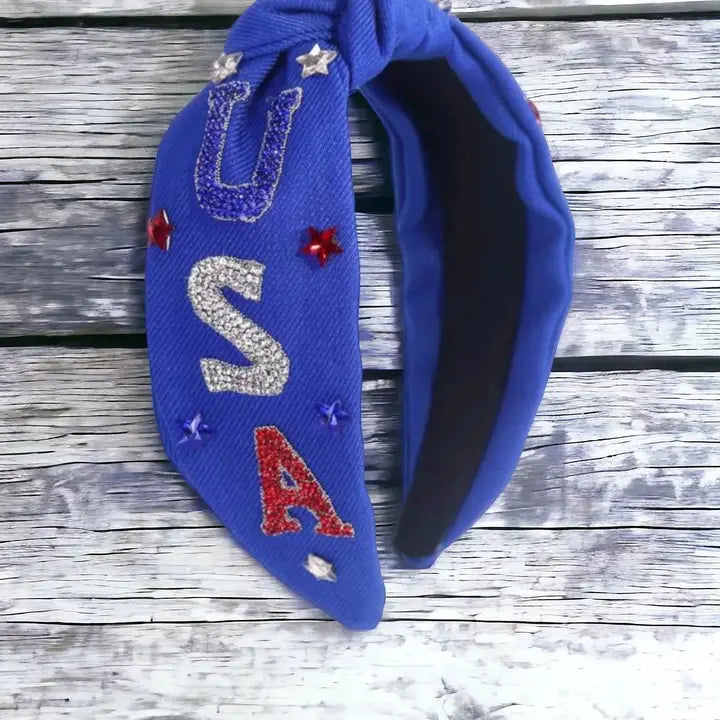 Glam USA Patriotic Headband