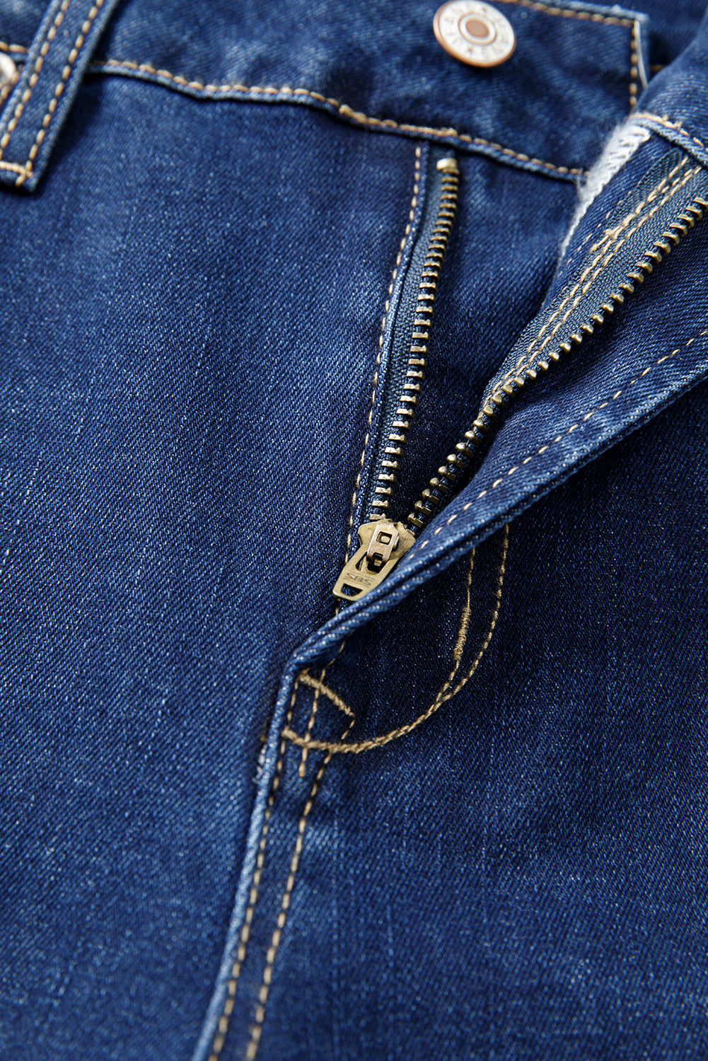Sail Blue Western Stitch Bootcut Jeans – Dark Wash Women’s Denim with Patched Pockets