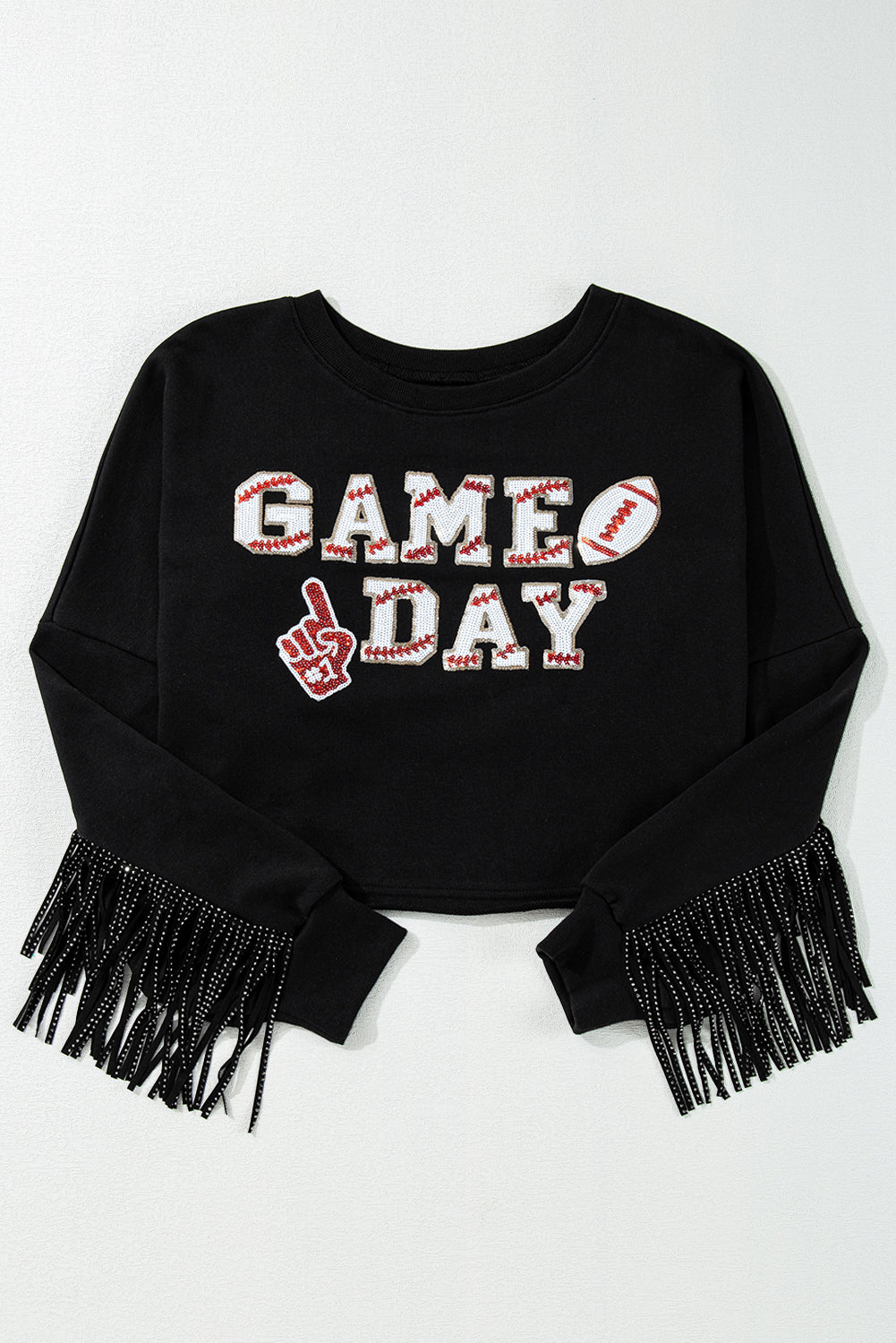 Sparkle Sideline Cropped Sweatshirt