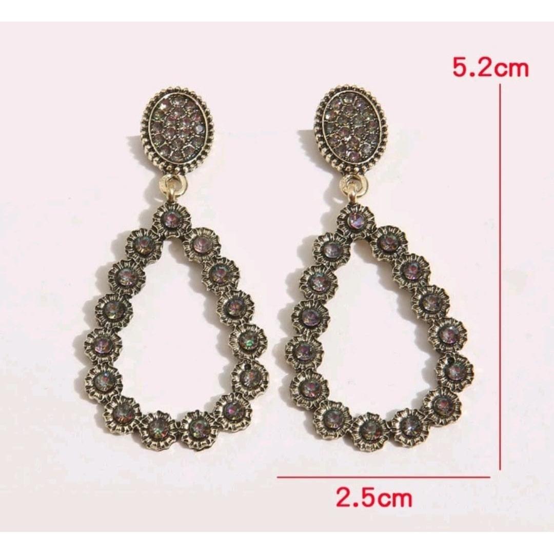 Shining Bright In The Night Drop Earrings