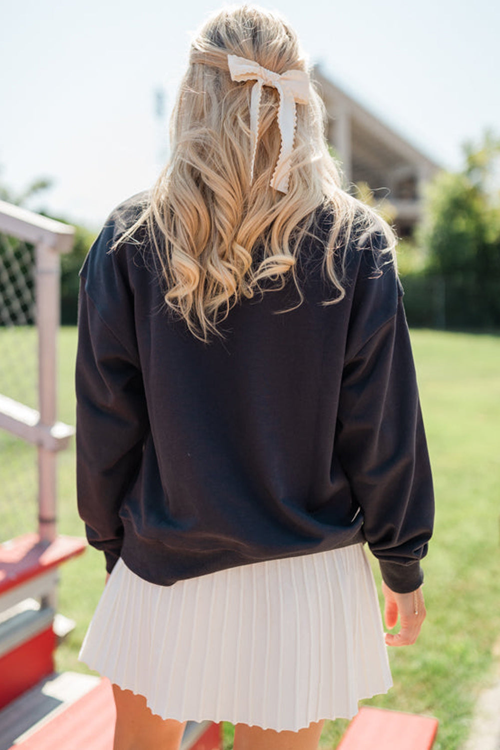 Game Day Goals Chenille Sweatshirt – Sporty, Cozy & Cute