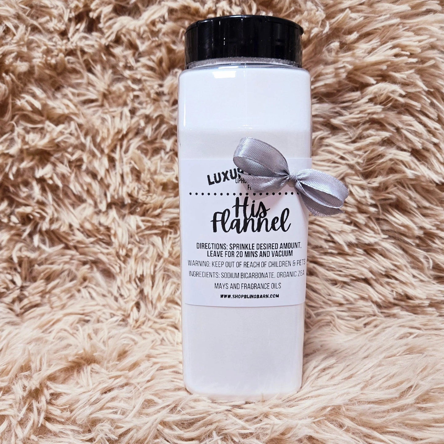 His Flannel Luxury Upholstery and Carpet Freshener Winter Scent