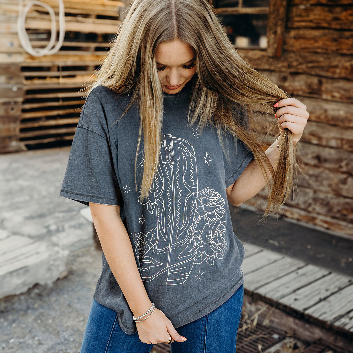 Boots & Bold Moves Graphic Tee