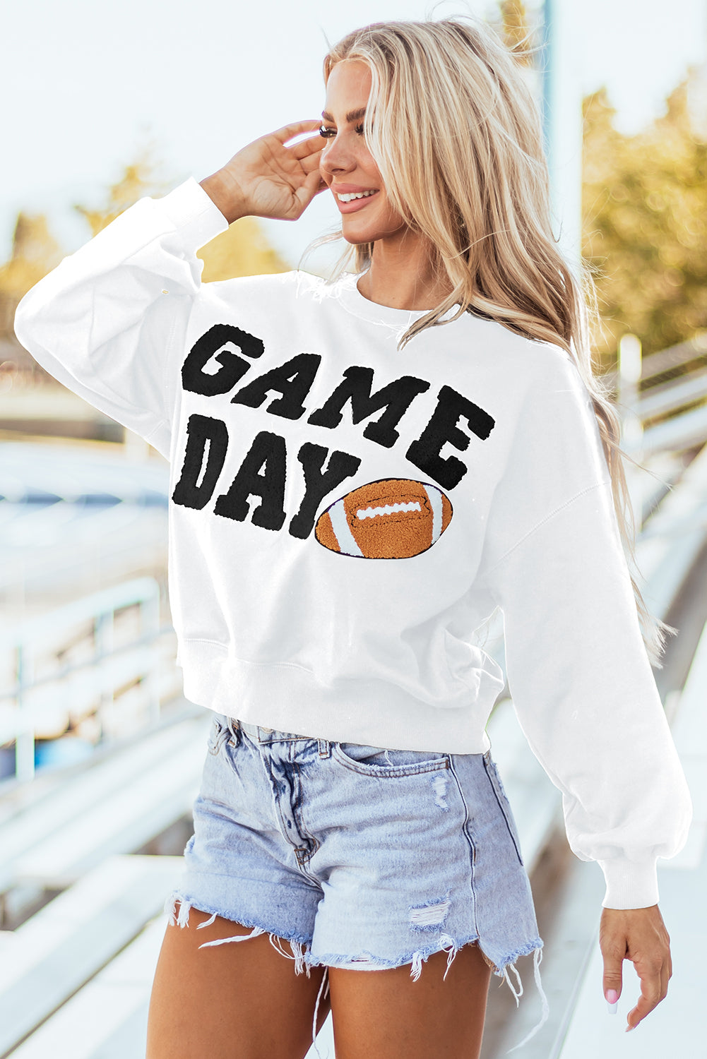 Bleacher Babe GAME DAY Pullover Sweatshirt