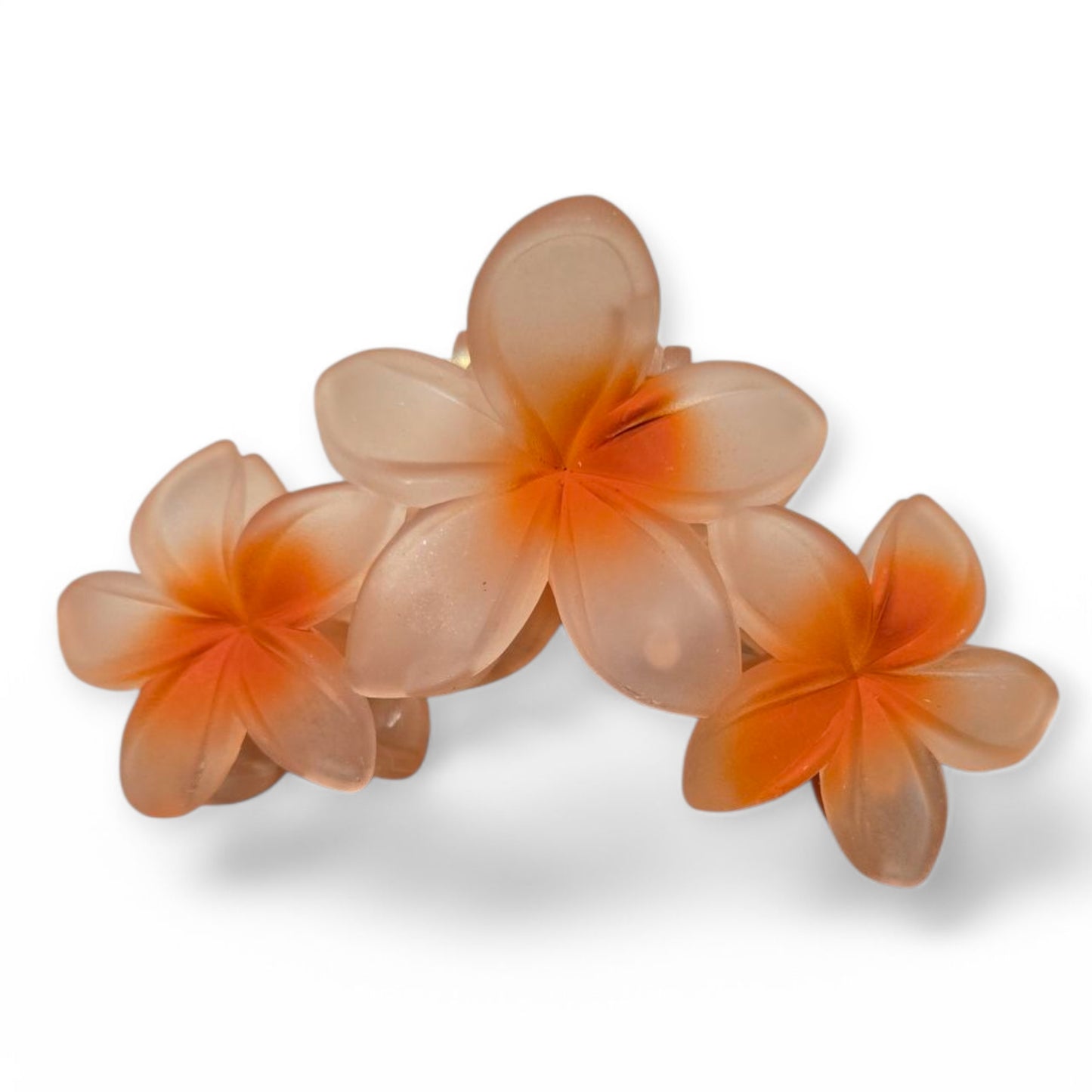 Island Love Plumeria Hair Claw Clip