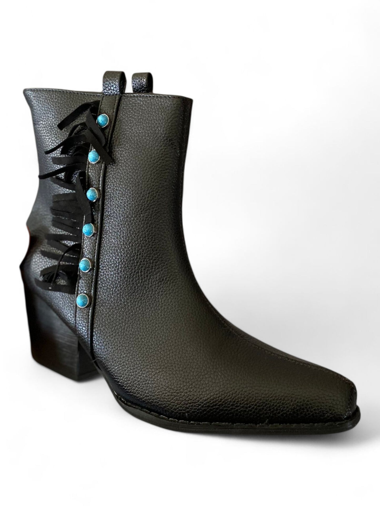 Crazy Train Boujee Western Fringe Boots