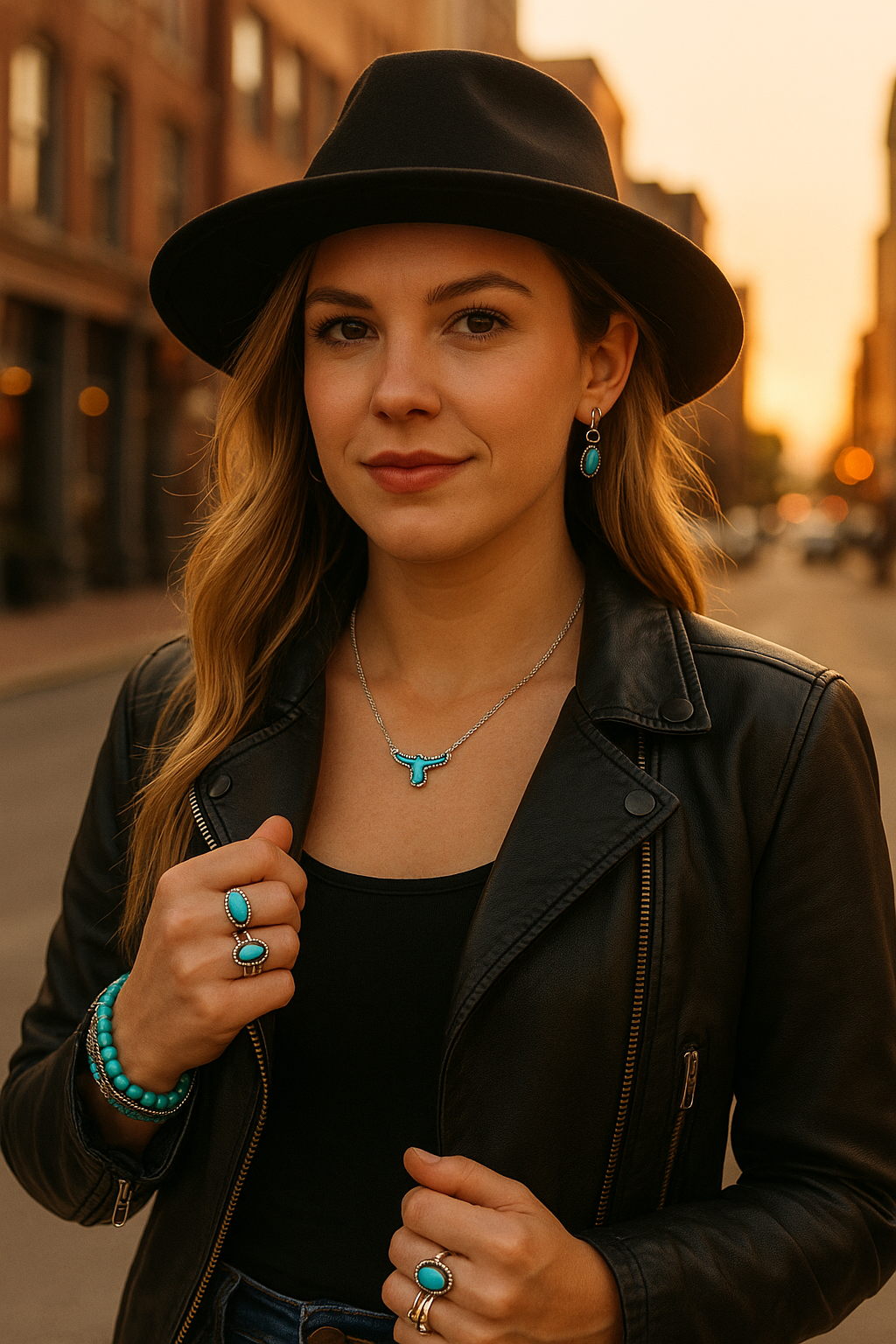 A Bit Dainty Steer Head Necklace
