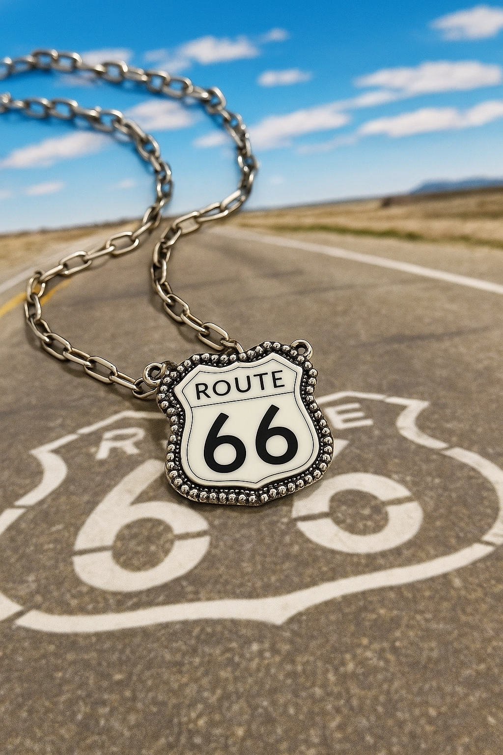 Route 66 Rebel Pendant