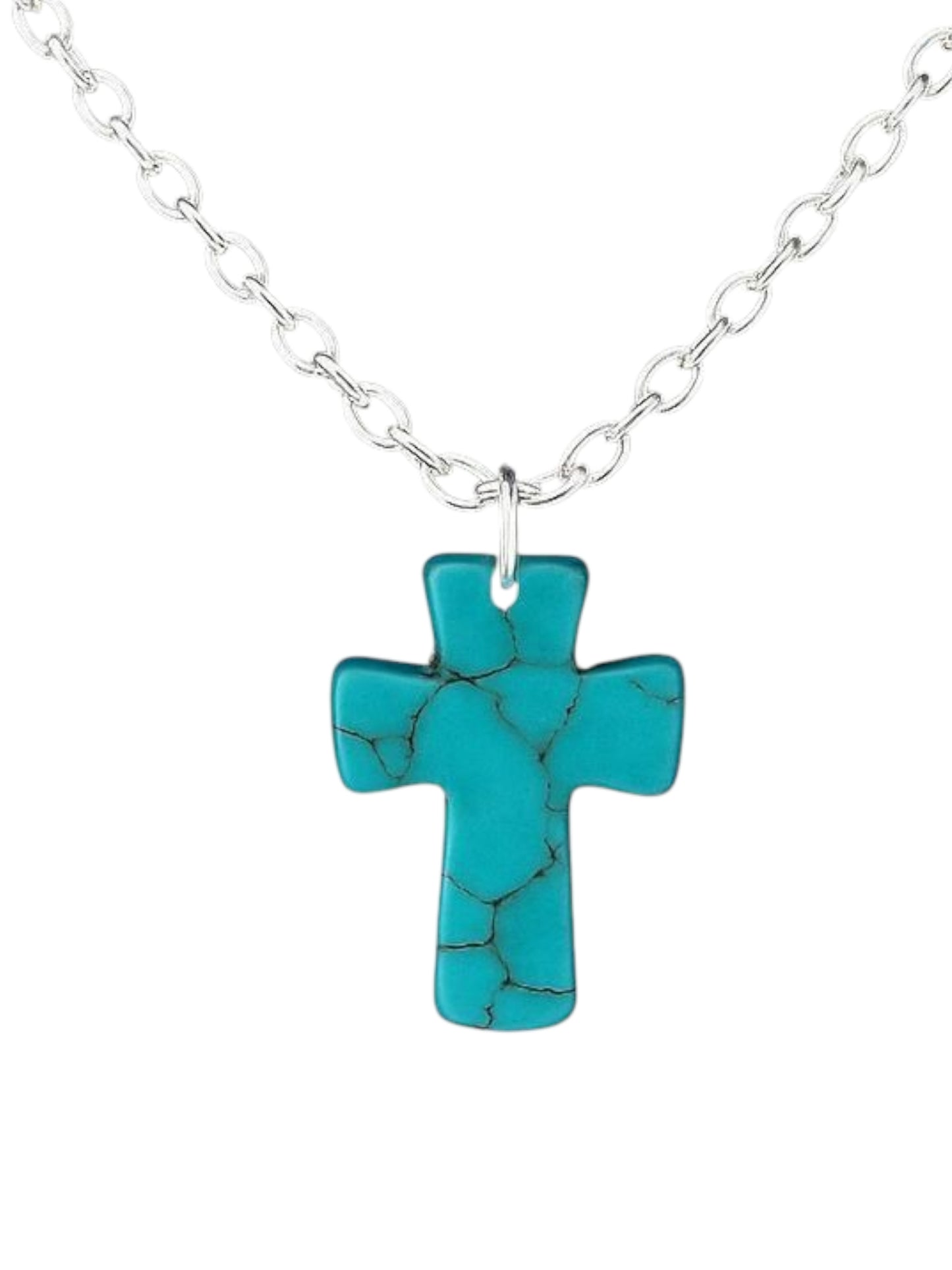 A Summertime Cross Dainty Necklace