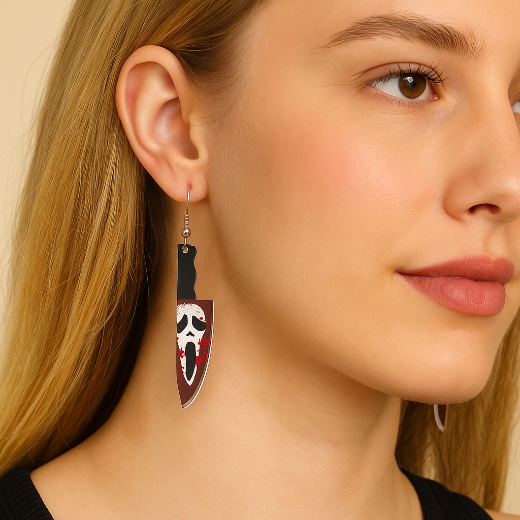 Screamin’ Sharp Halloween Earrings