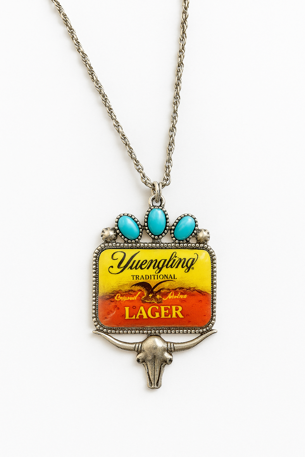 Cowgirl Happy Hour – Western Pendant Necklace