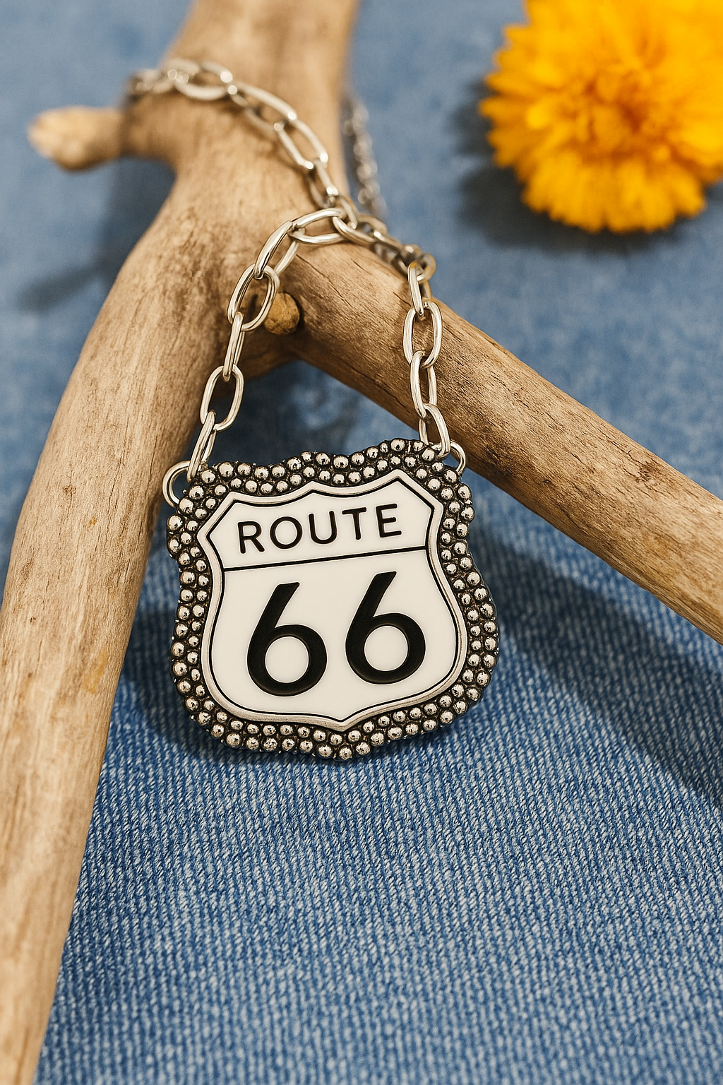 Route 66 Rebel Pendant