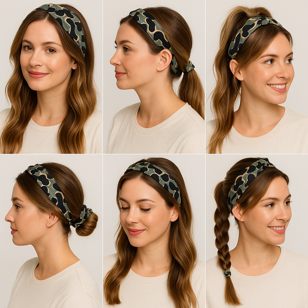 Western Pattern Stretch Style Headbands